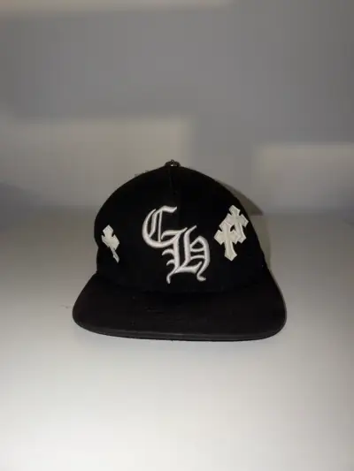 Gorra negra Chrome Hearts - miniatura 1