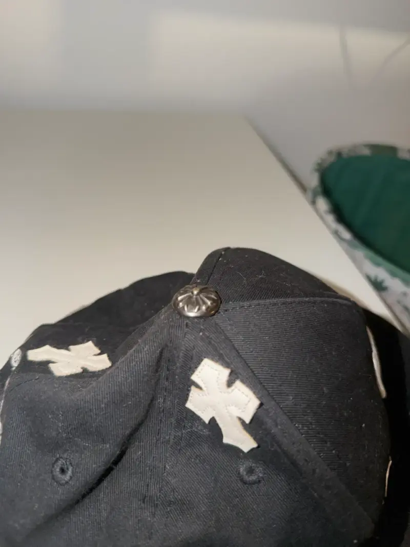 Gorra negra Chrome Hearts - 4