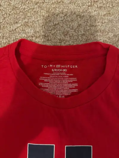 Poleras Tommy Hilfiger azul y rojo niño - miniatura 6