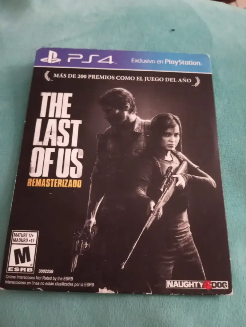Juego PS4 The Last of Us Remasterizado (Con funda - 1