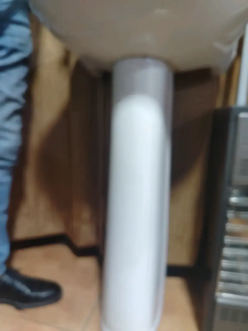 Lavamanos de cerámica con pedestal - 2