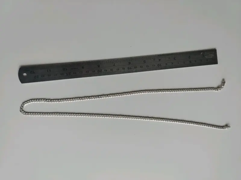 Cadena de plata estilo clásico - 3