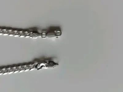 Cadena de plata estilo clásico - miniatura 6