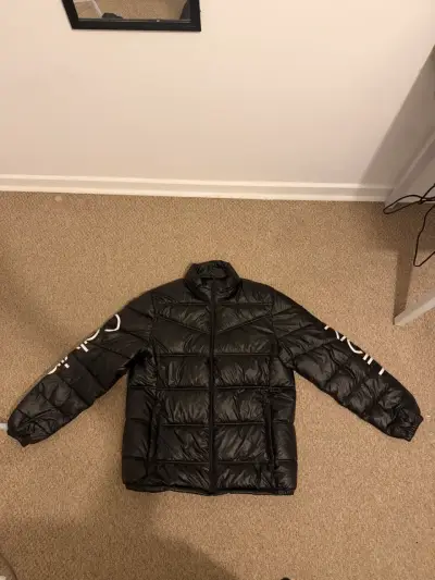 Chaqueta acolchada negra Calvin Klein para hombre - miniatura 1