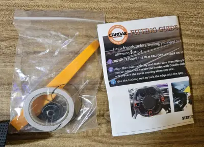 Cubrevolante Mazda 3 Carbono. - miniatura 4