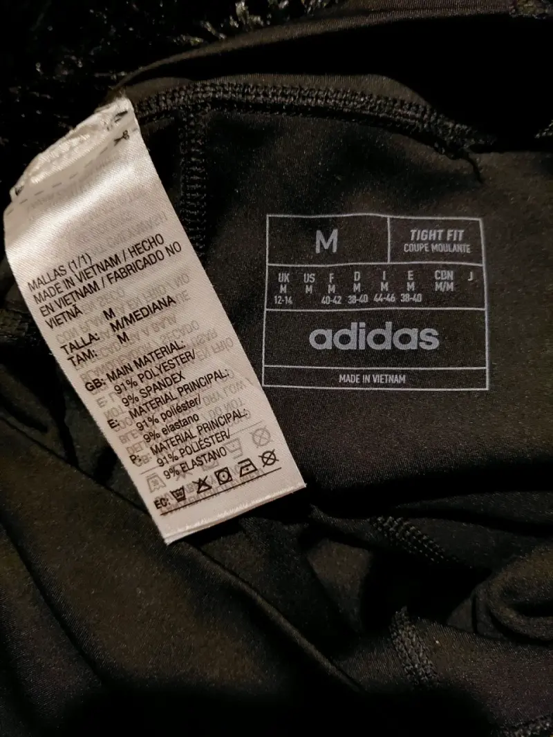 CALZAS TIRO ALTO ADIDAS ORIGINAL MUJER - 2