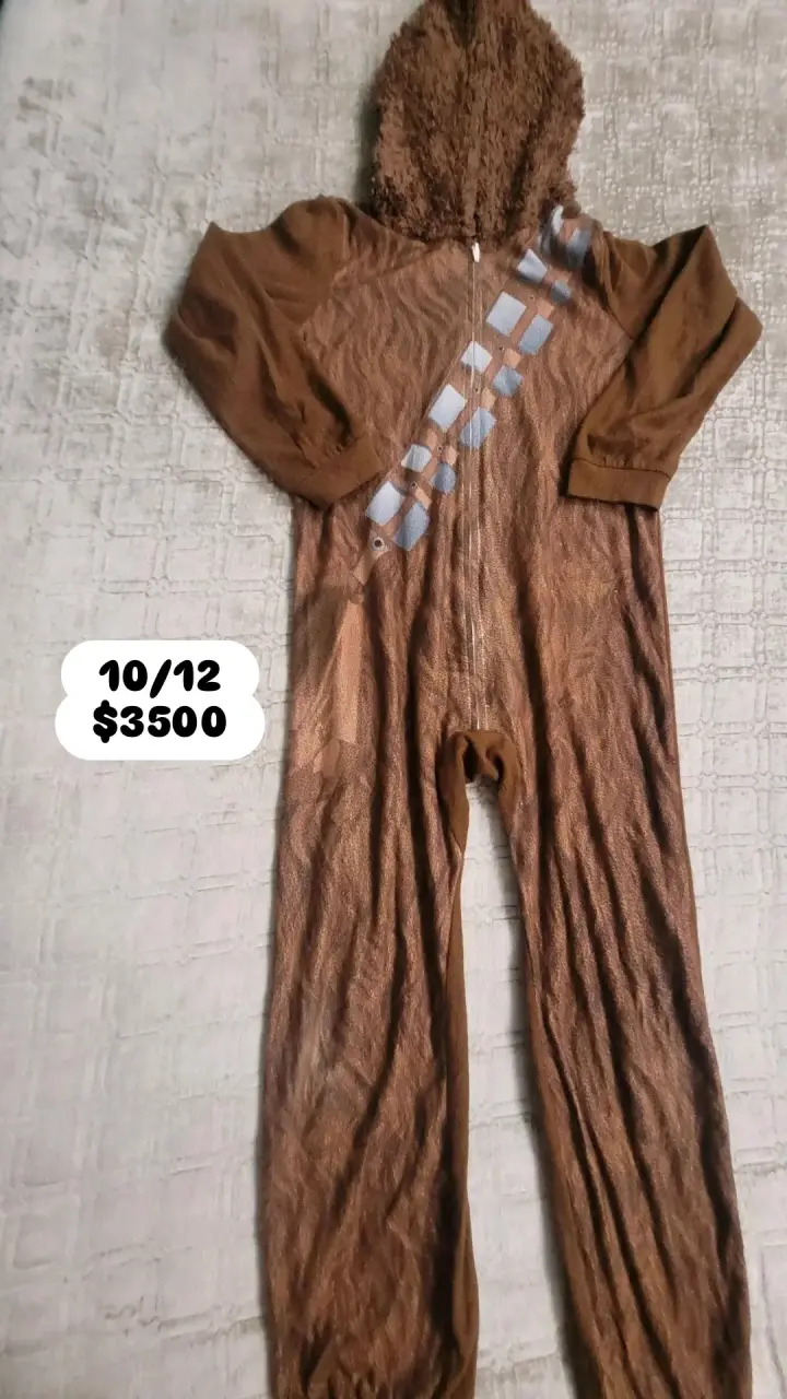 Disfraz infantil Chewbacca talla 10/12