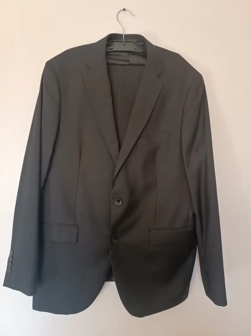 Blazer formal negro para hombre - 1