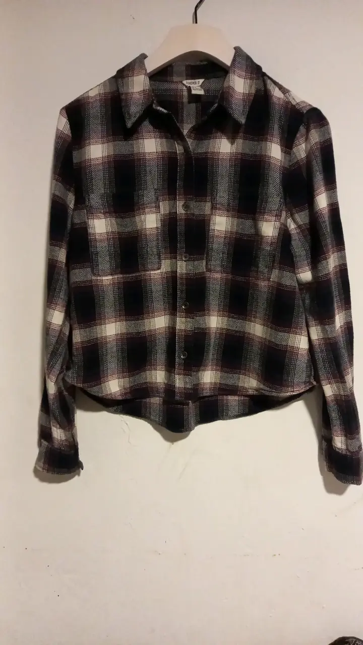 Camisa de franela a cuadros Forever 21 - 1