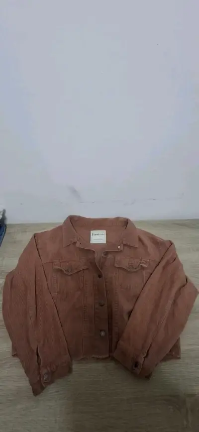 Chaqueta  color terracota para mujer - miniatura 2