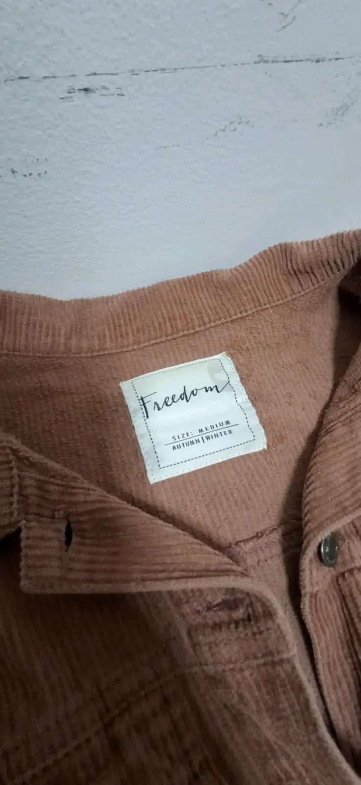 Chaqueta color terracota para mujer - 3