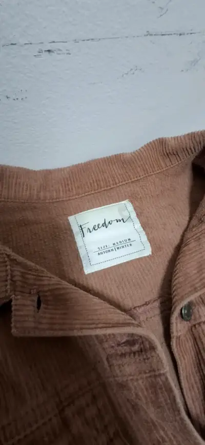Chaqueta  color terracota para mujer - miniatura 3
