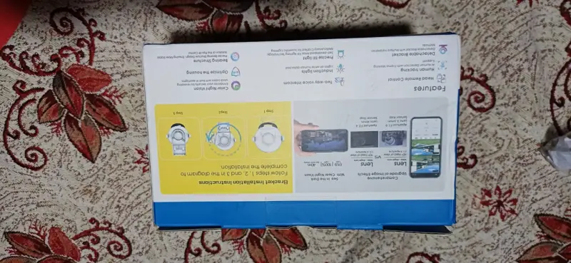 Cámara de seguridad WiFi con visión nocturna - 1