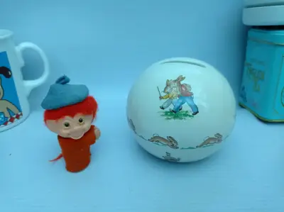 Adorno decorativo con diseño de conejos - miniatura 2