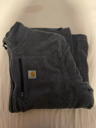 Chaqueta polar gris Carhartt con cierre - miniatura 1