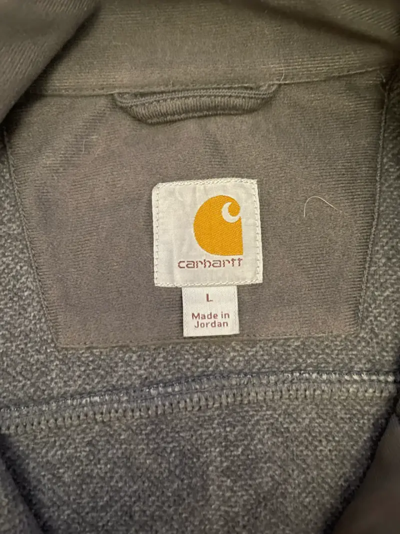 Chaqueta polar gris Carhartt con cierre - 3