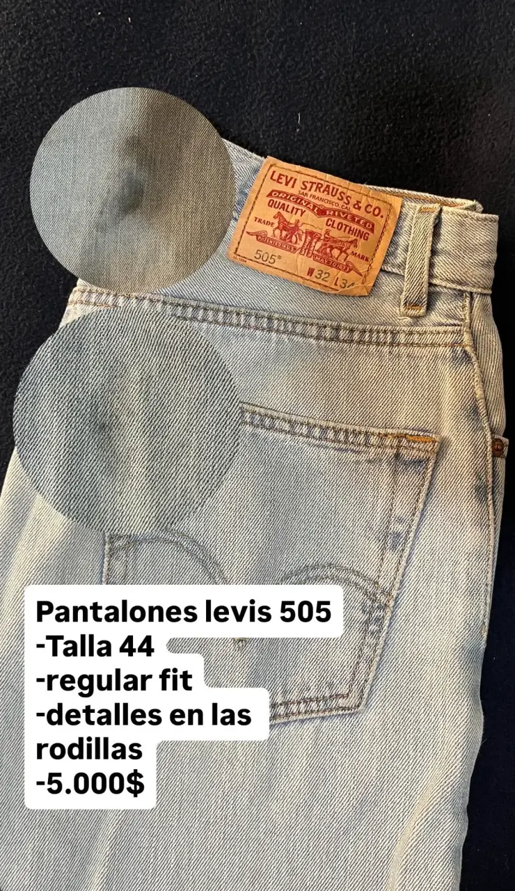 Pantalones beige Parada 111 talla 44 - 2