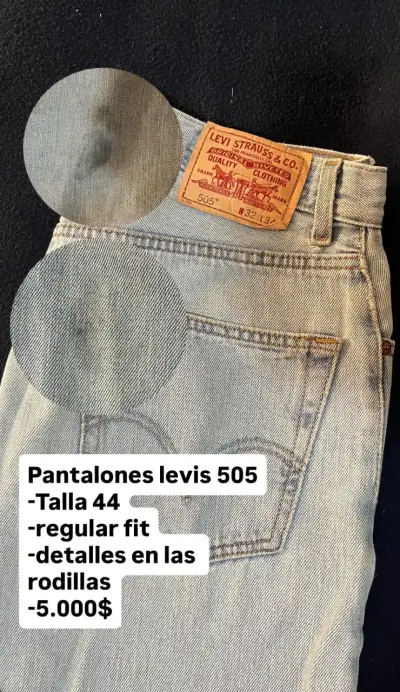 Pantalones beige Parada 111 talla 44 - miniatura 2