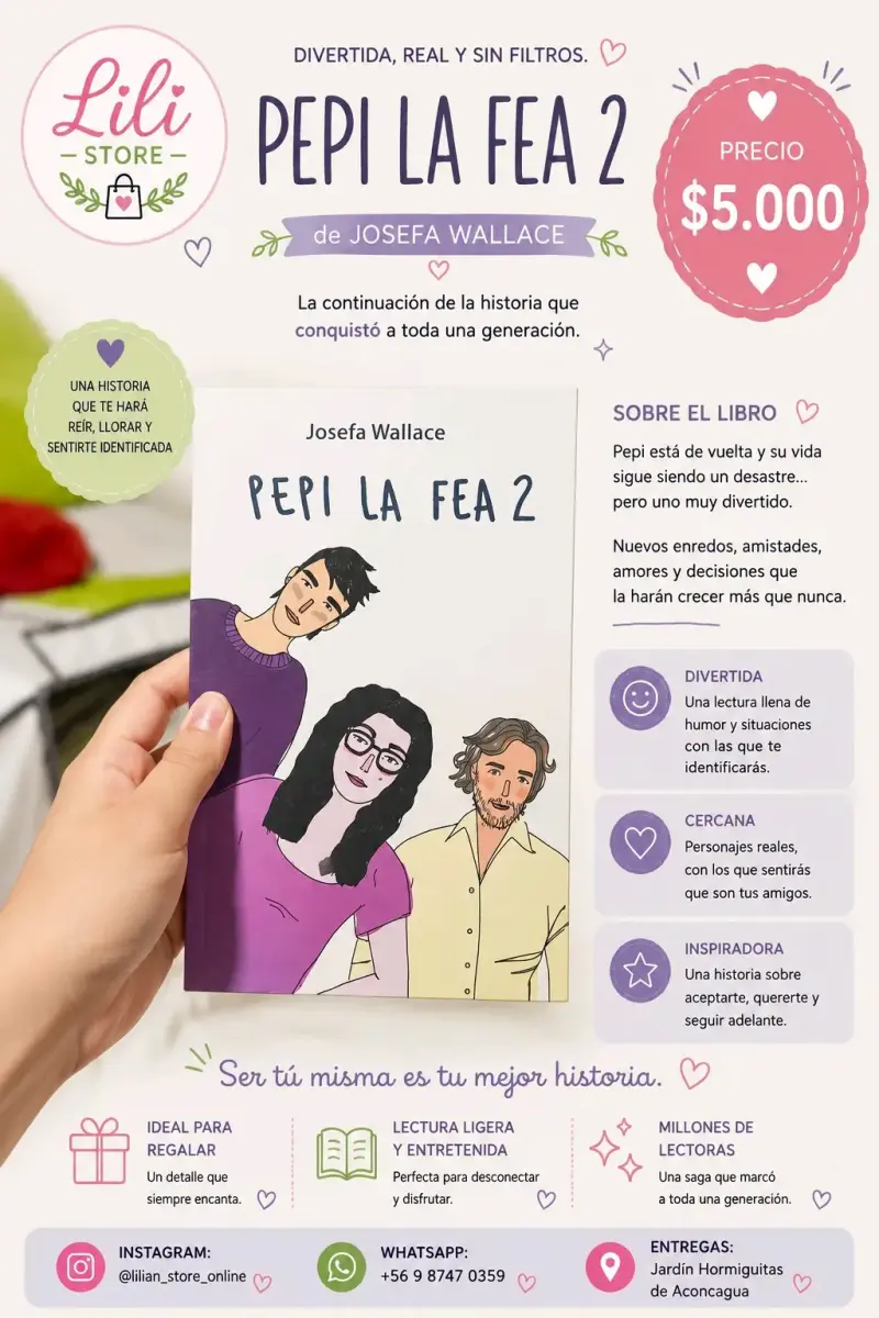 Libro 'Pepi La Fea 2' de Josefa Wallace