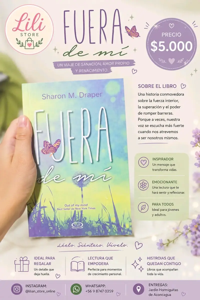 Libro 'Fuera de mí' de Sharon M. Draper