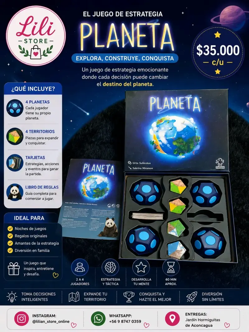 Juego de Estrategia Planeta - Explora, Construye, Conquista