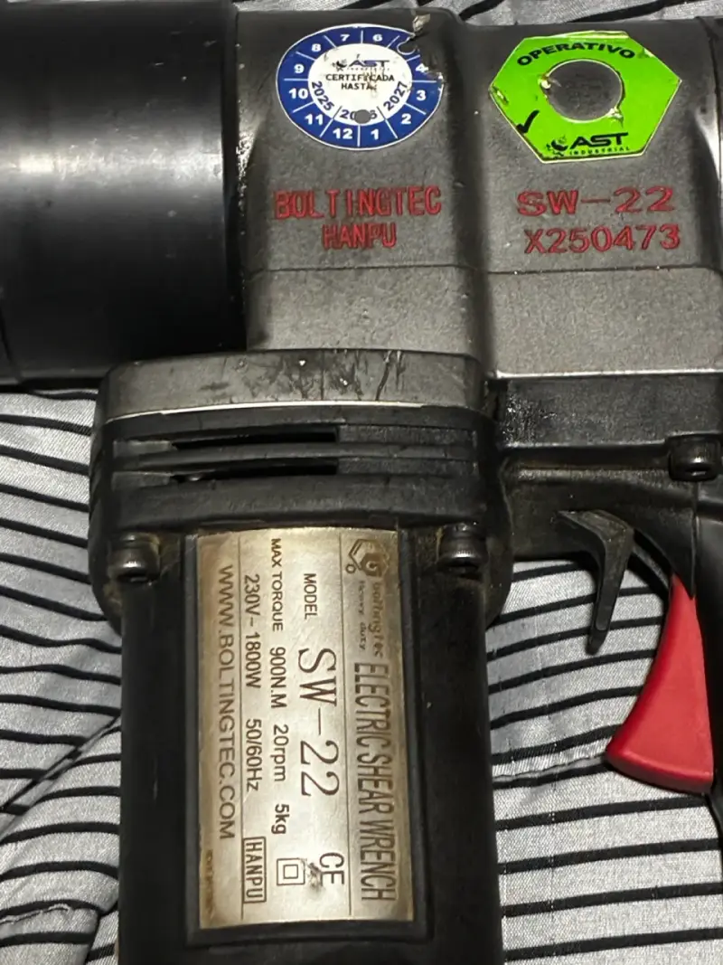 Llave cizalla - 2