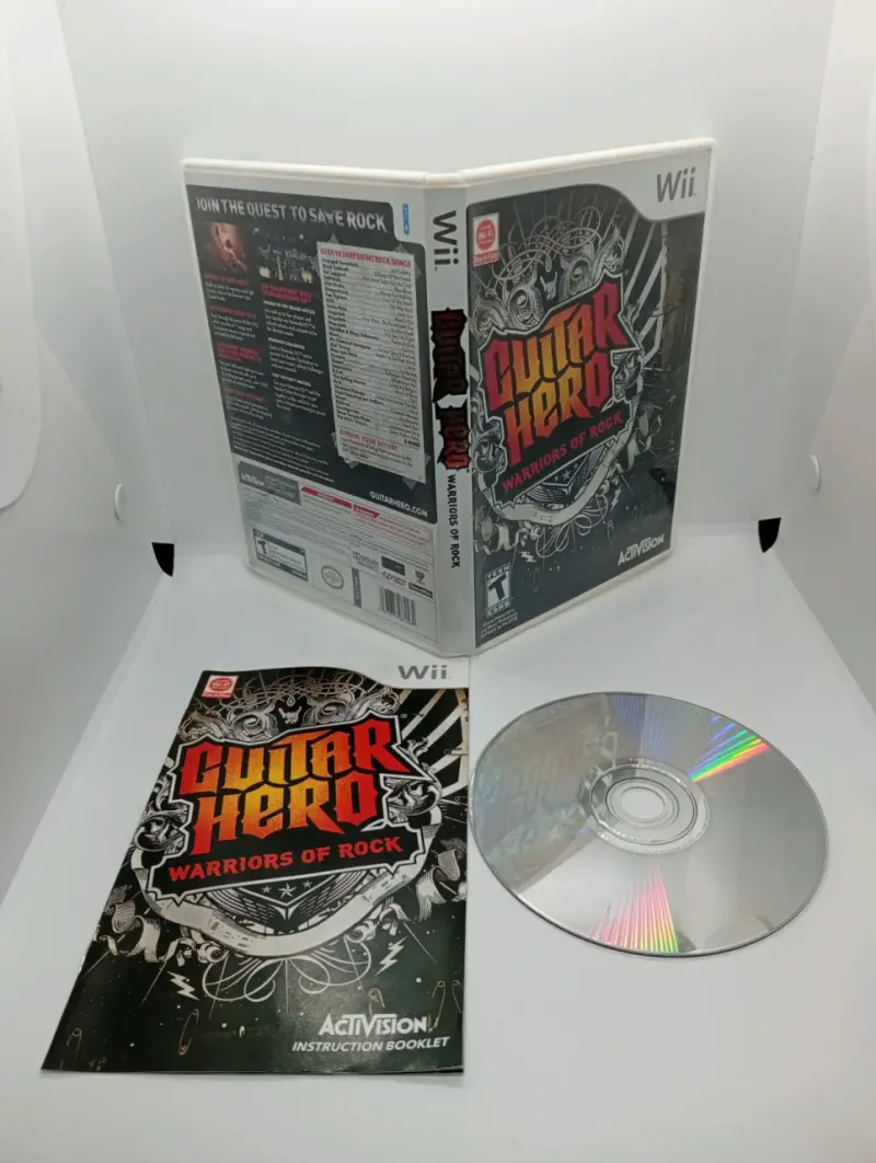 Juego Guitar Hero Warriors of Rock para Wii