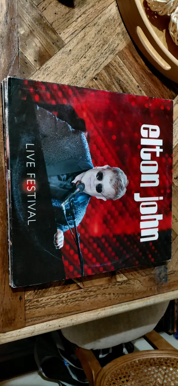Vinilo de colección Elton John Live Festival - 1