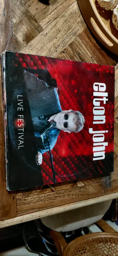 Vinilo de colección Elton John Live Festival - miniatura 1