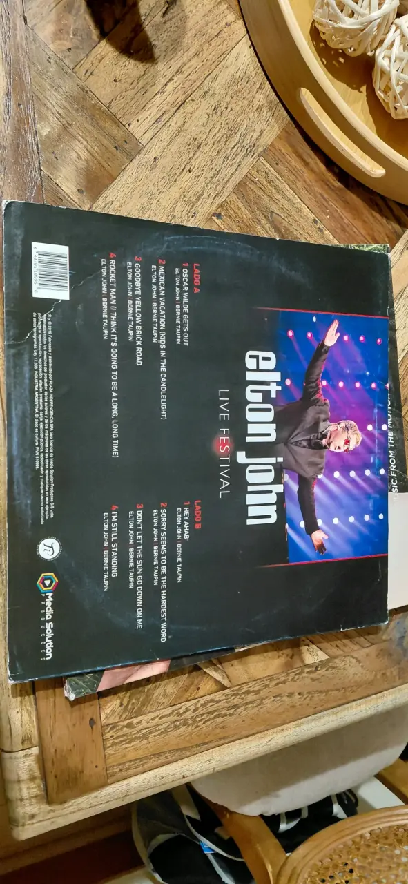Vinilo de colección Elton John Live Festival - 2