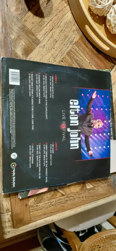 Vinilo de colección Elton John Live Festival - miniatura 2
