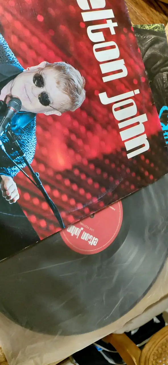Vinilo de colección Elton John Live Festival - 3