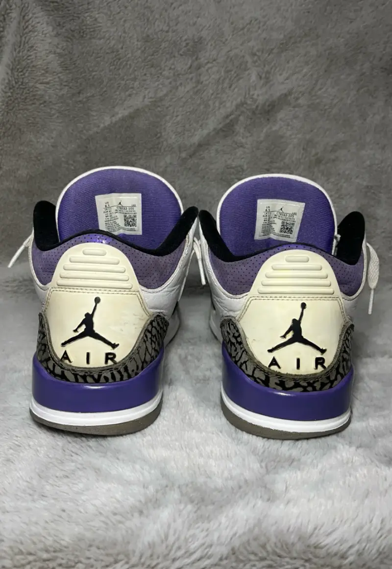 Jordan 3 dark iris - 4