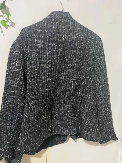 Chaqueta elegante de tweed Lafayette 148 - miniatura 3