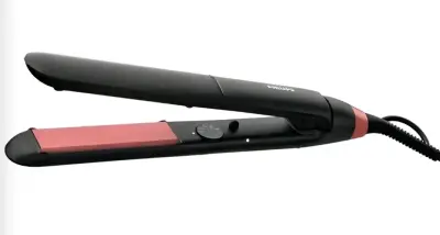 Plancha de Pelo Philips Negra y Rosa - miniatura 1