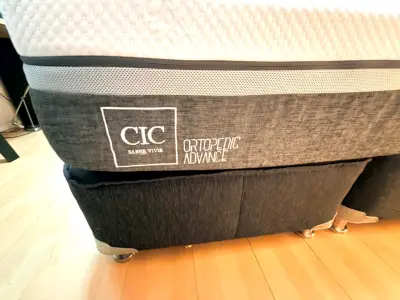 Cama 2 plazas CIC Ortopedic Advance con colchón - miniatura 2