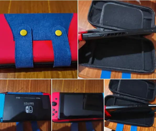 Consola Nintendo Switch con funda protectora