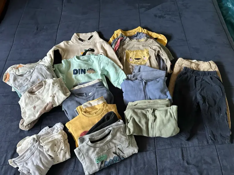 Lote de ropa infantil para niños talla 24 meses - 1
