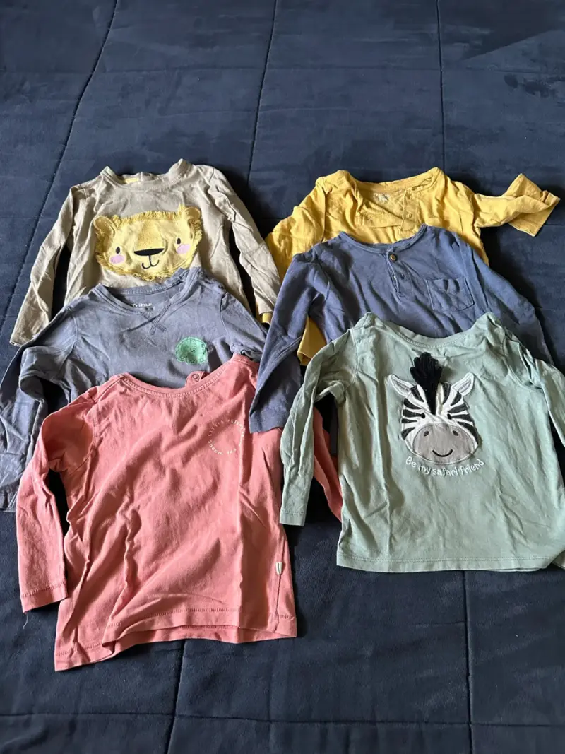 Lote de ropa infantil para niños talla 24 meses - 6