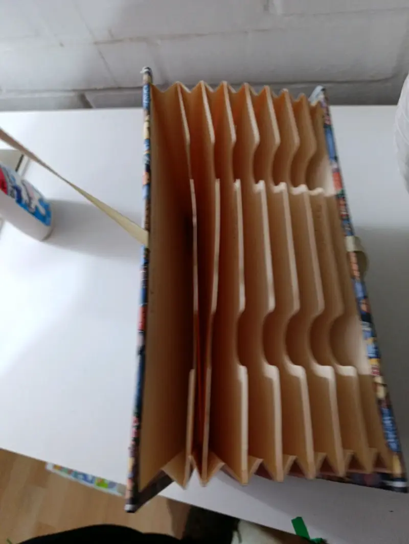 Caja organizadora decorativa con diseño de cocina - 2