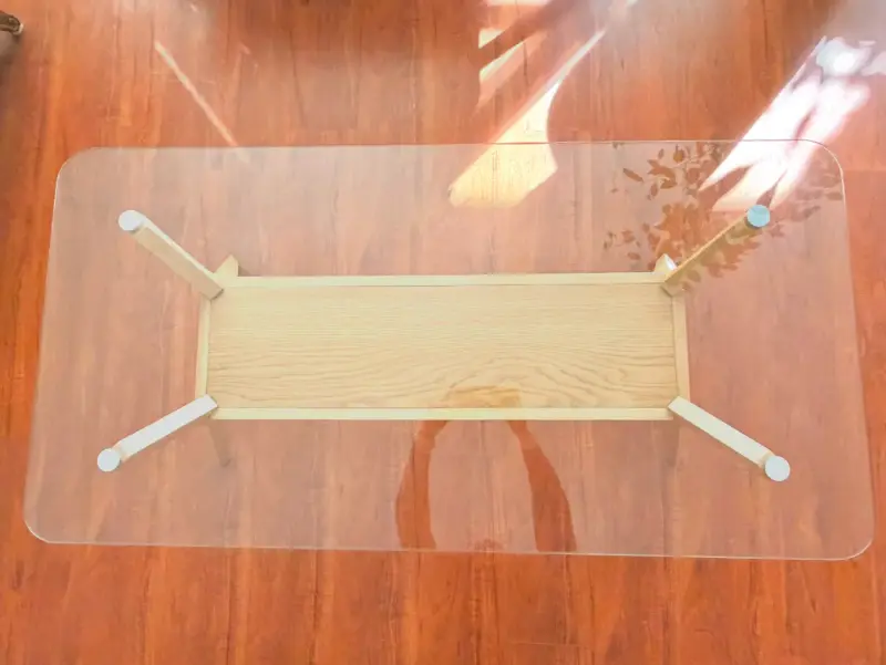 Mesa de centro Homy de vidrio 120 x 50 - 4