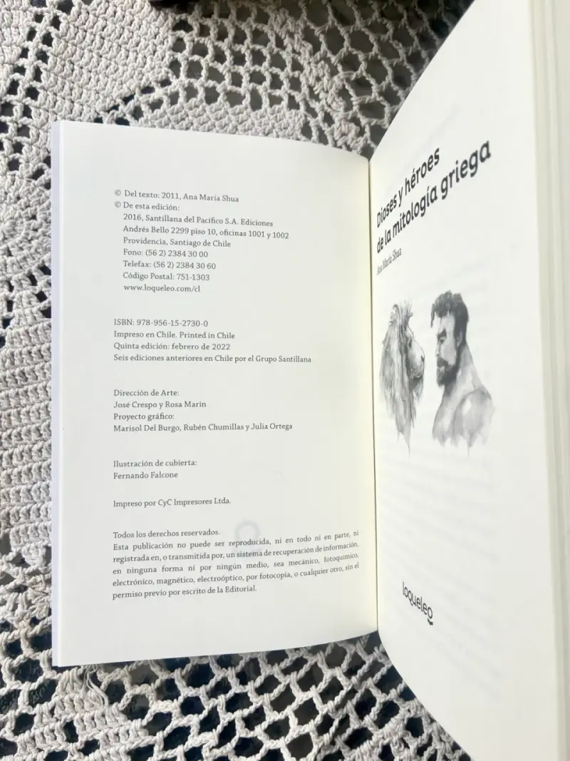 Libro Dioses y Héroes de la Mitología Griega Ana María Shua - 3