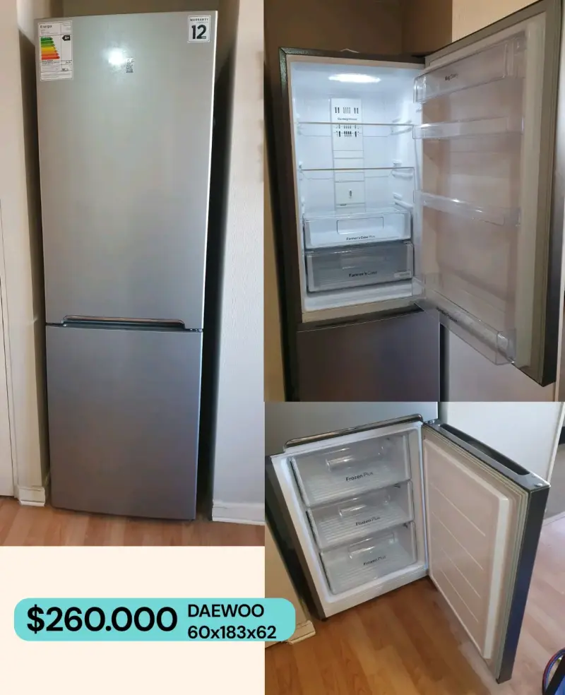Refrigerador Daewoo de 2 puertas en buen estado