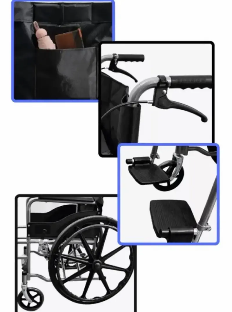 Silla de ruedas plegable nueva en caja - 2