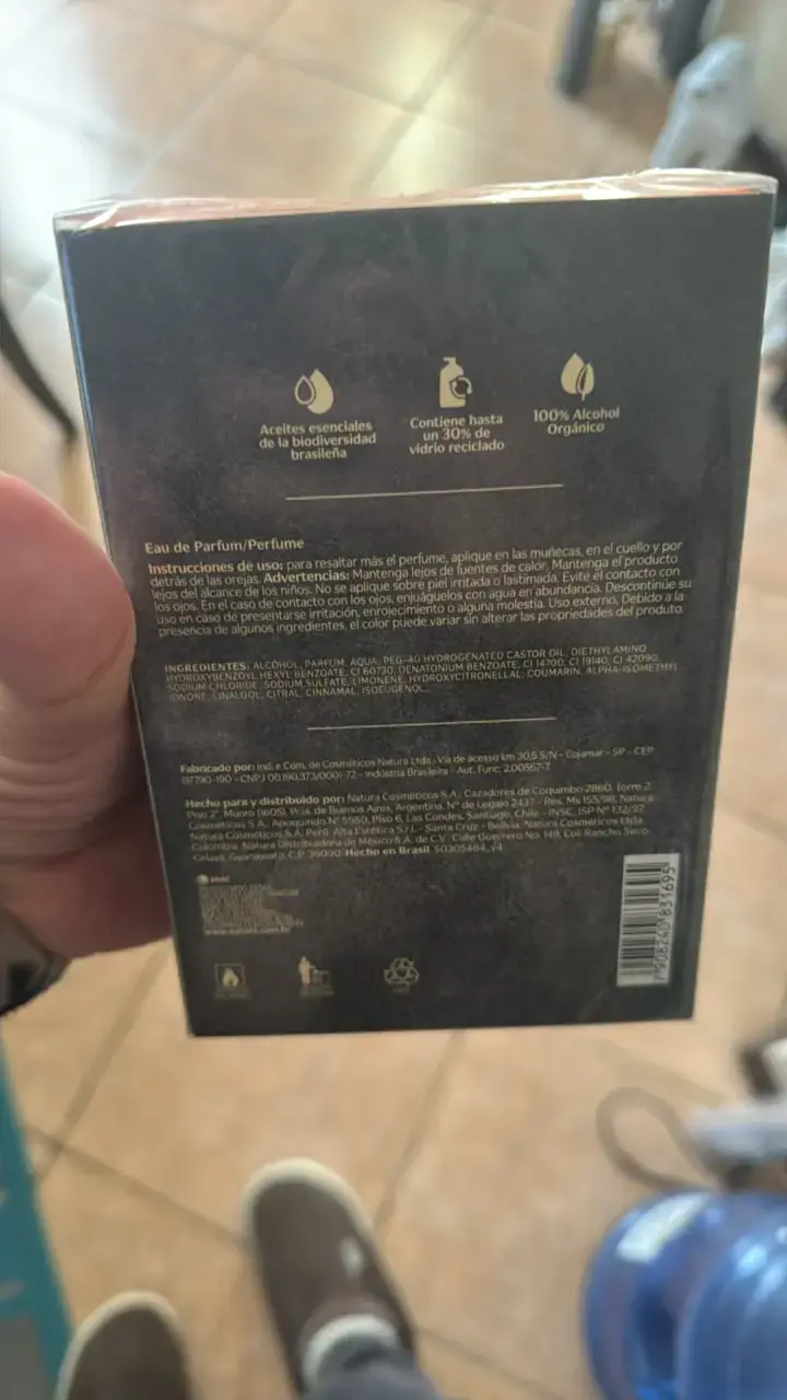 Perfume Natura Homem Cor.Agio 100 ml - 3
