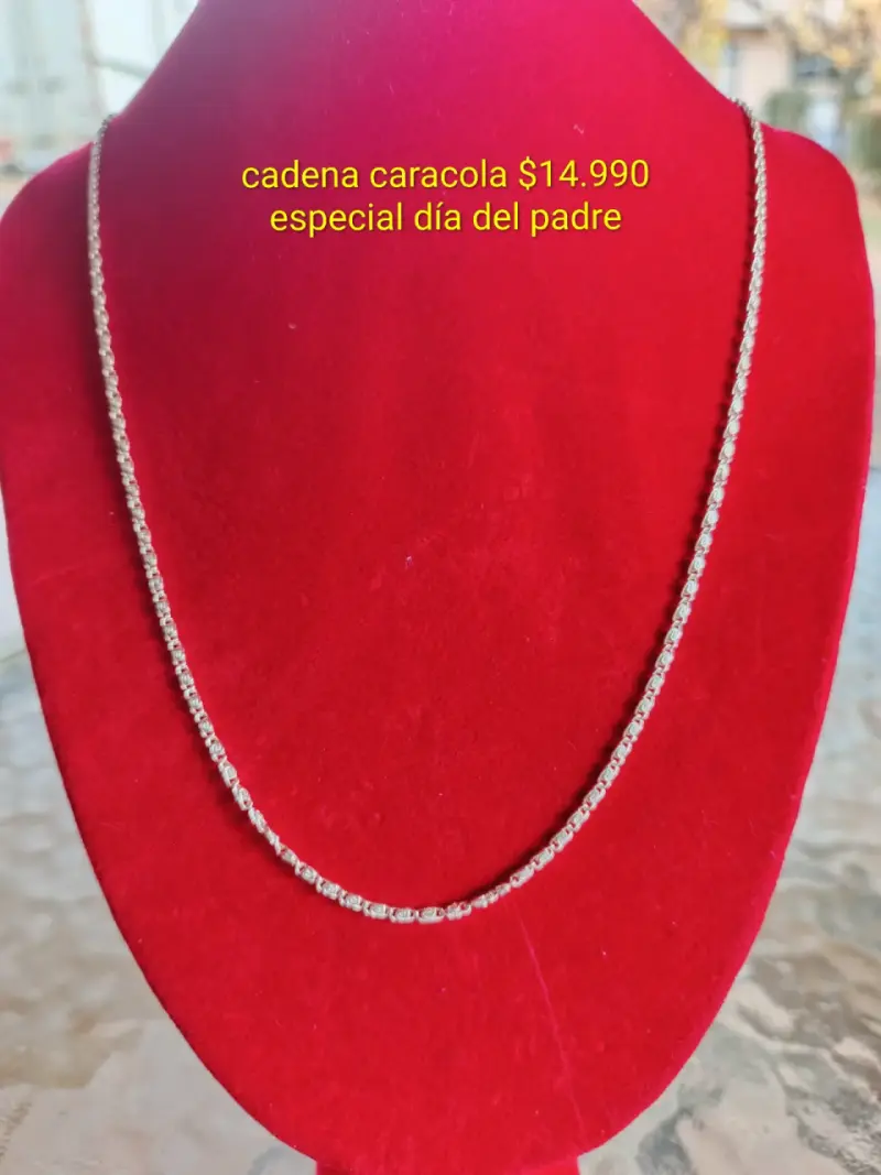 Cadena Caracola unisex