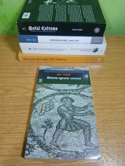 Libro Historia Agraria Max Weber - miniatura 1