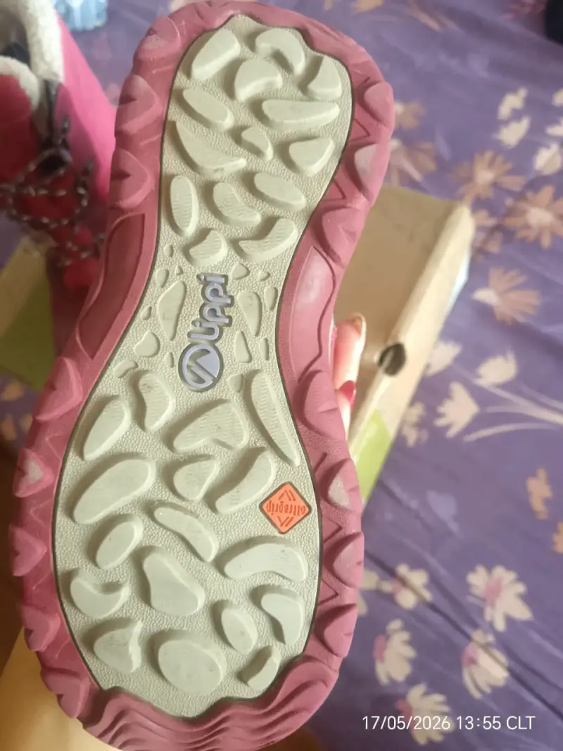 Botines para niña Lippi color frambuesa - 2