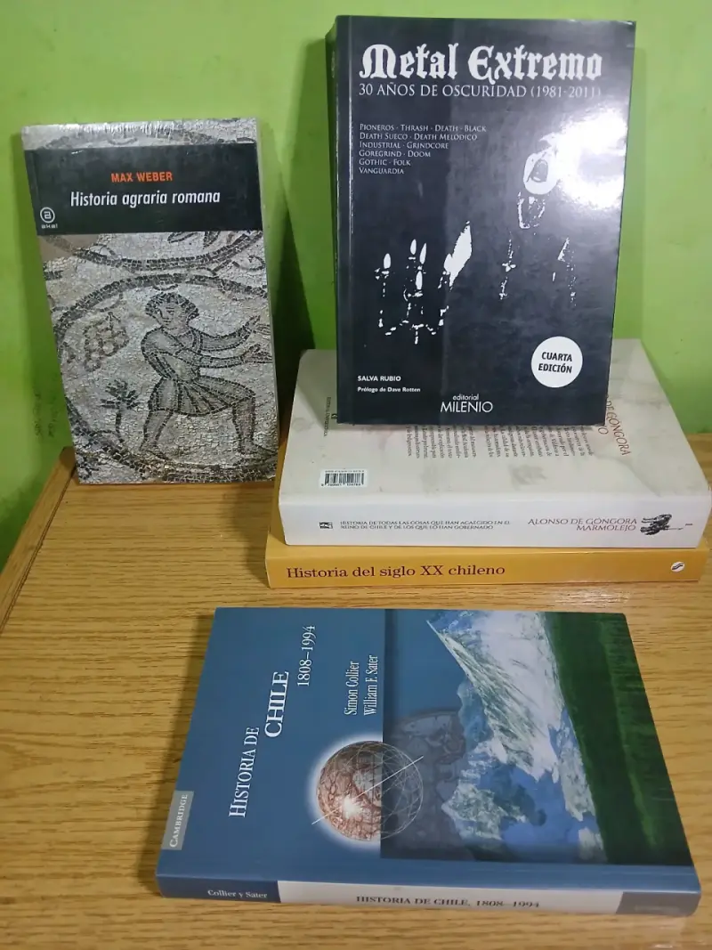 Libro Historia de Chile 1808-1994