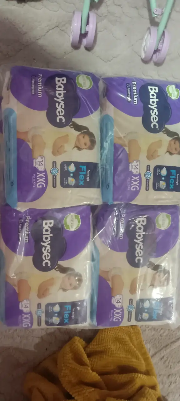 Pañales Babysec Premium XXG 14 unidades - 1
